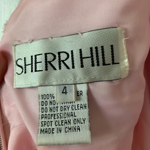 Pink Sherri Hill Cocktail Dress - Picture 5 of 6